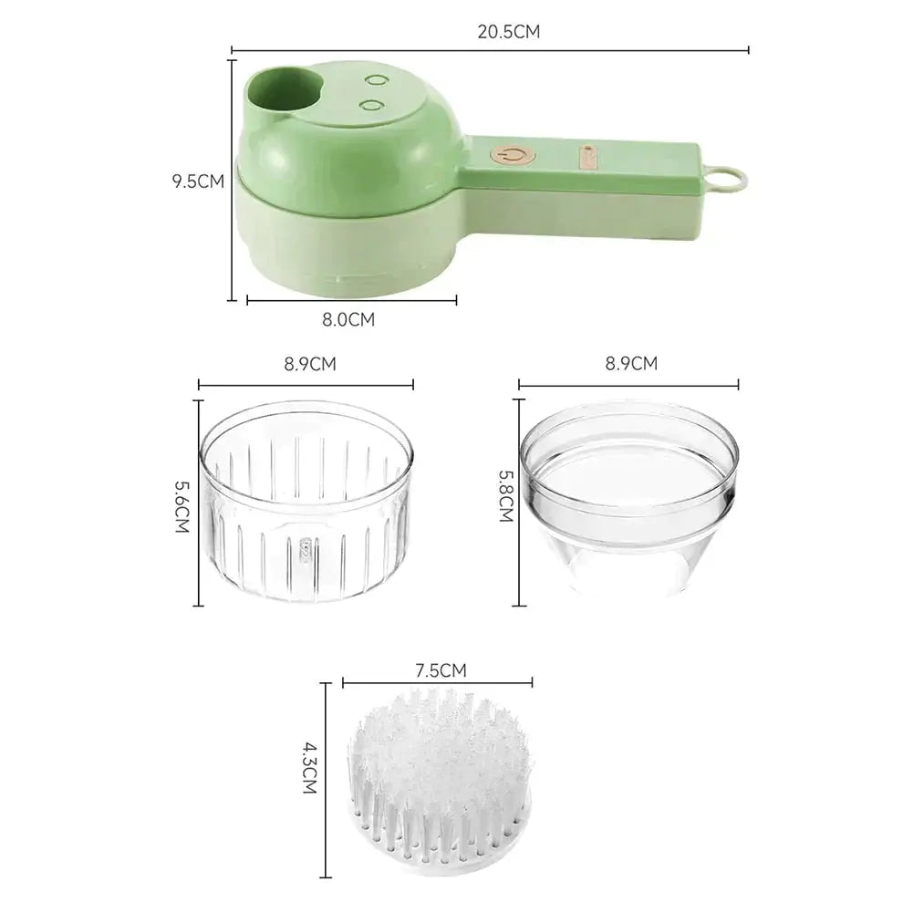 4 In 1 Handheld Vegetable Cutter Mary's Mercantile Shoppe