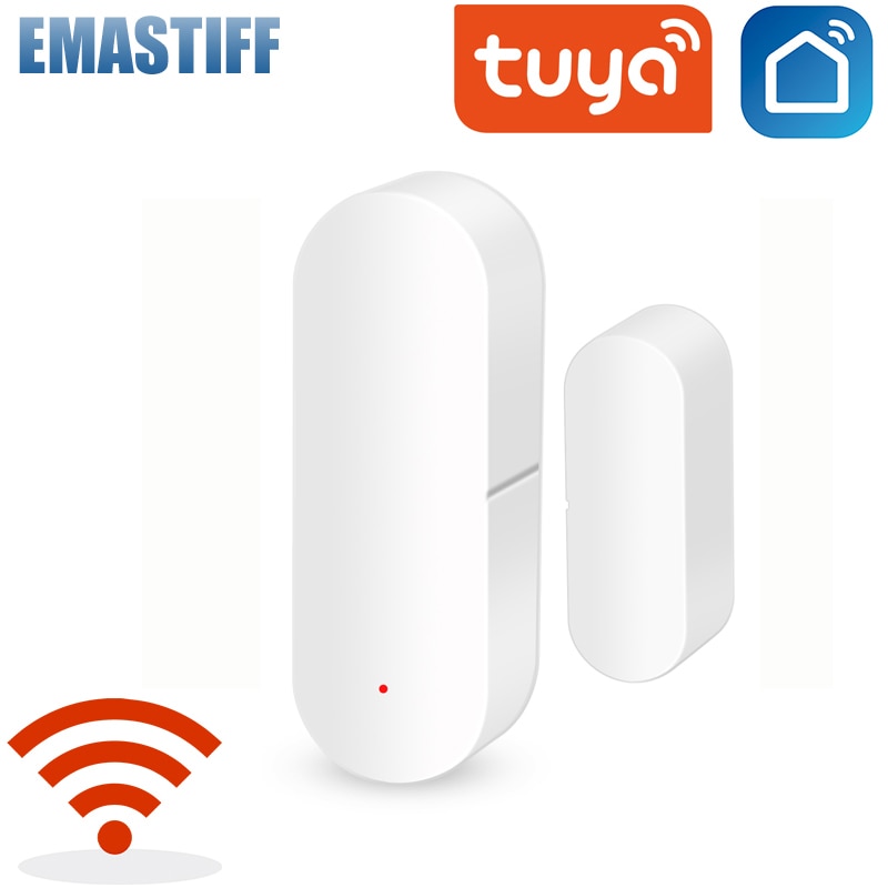 Tuya Smart Home Loud/WiFi Door Sensor Door Open Detectors Security Protection Alarm System Home Security Alert Security Alarm Mary's Mercantile Shoppe