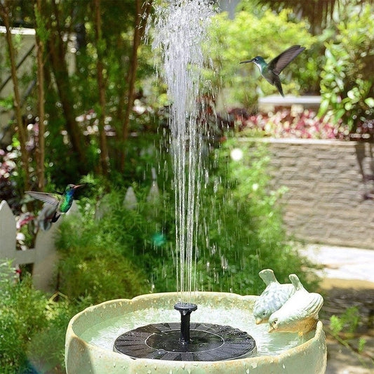Mini Solar Water Fountain Pool for Outdoor Mary's Mercantile Shoppe