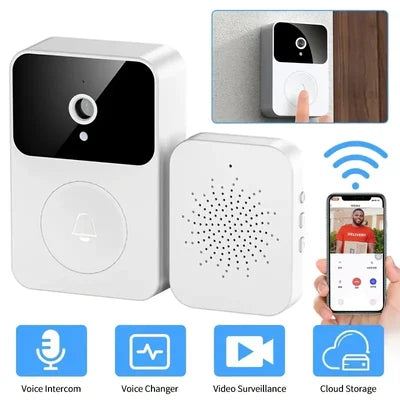 Wireless Video Doorbell With Camera Mary's Mercantile Shoppe