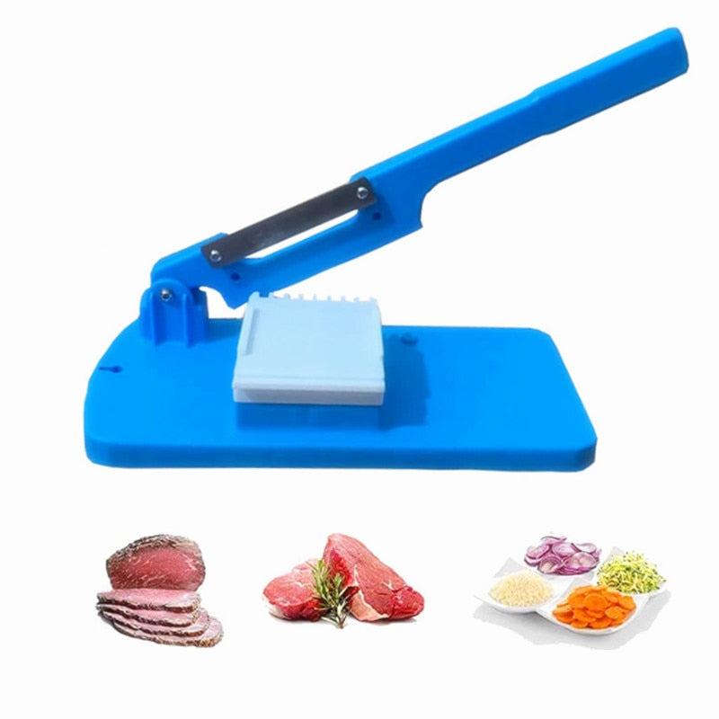 Multifunctional Table Manual Slicer Vegetable Fruit Meat Cutting Machine Frozen Beef Herb Mutton Rice Cake Cutter kitchen Tools Mary's Mercantile Shoppe